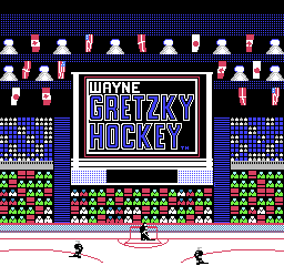Wayne Gretzky Hockey (USA) Title Screen